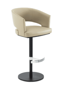 elite modern circa stool - Luxury Furniture Mercato Interiors
